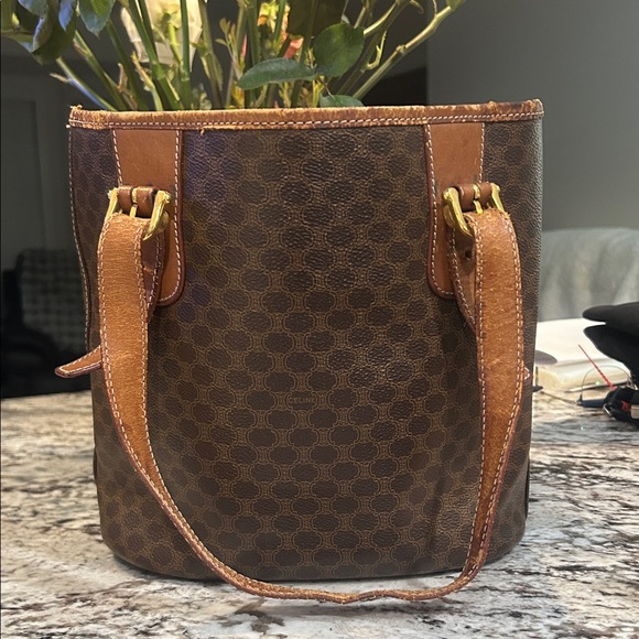 Celine Brown Shoulder Bag tote - Picture 4 of 16